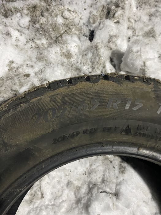 Зимняя резина r 15  205/65