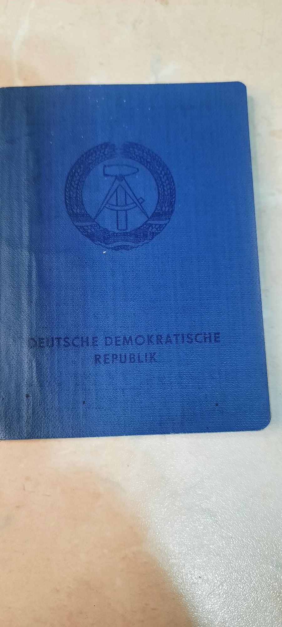Acte identitate vechi Germania Democrată  DDR