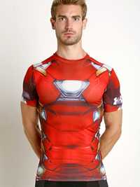Under Armour MARVEL Iron Man Compression мъжка тениска L