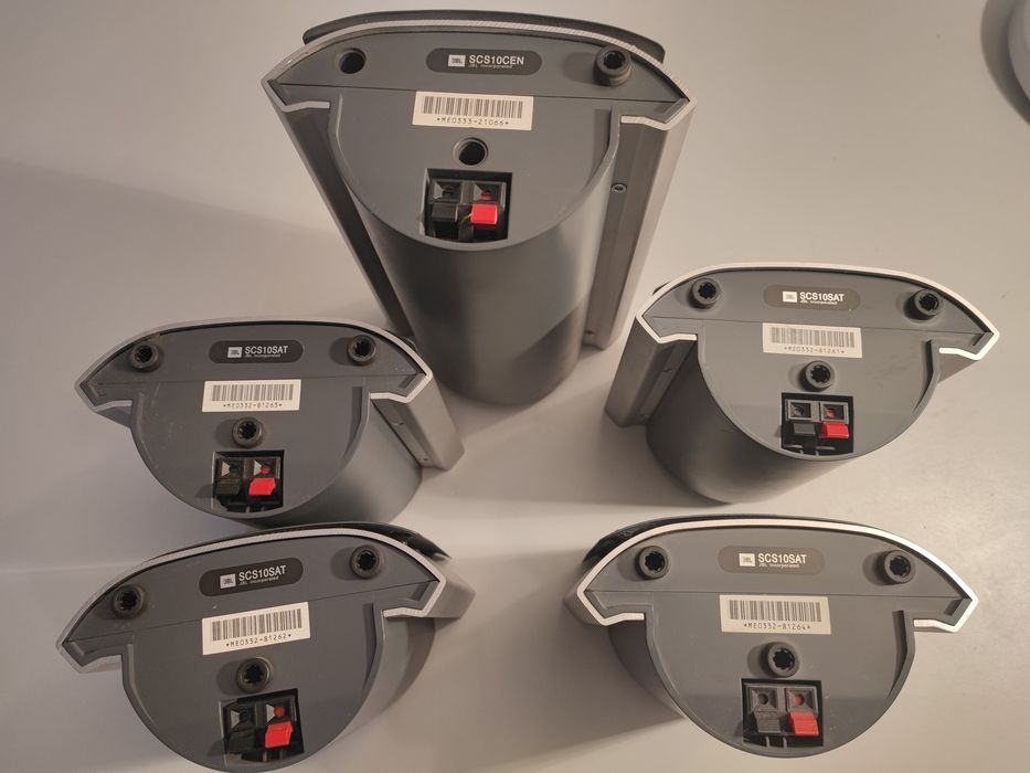 Boxe JBL SCS 10 SAT 4 buc 10 CEN 1 buc sateliti 5.1