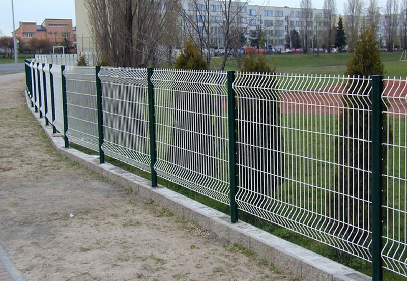 Сетка для забора 3Д