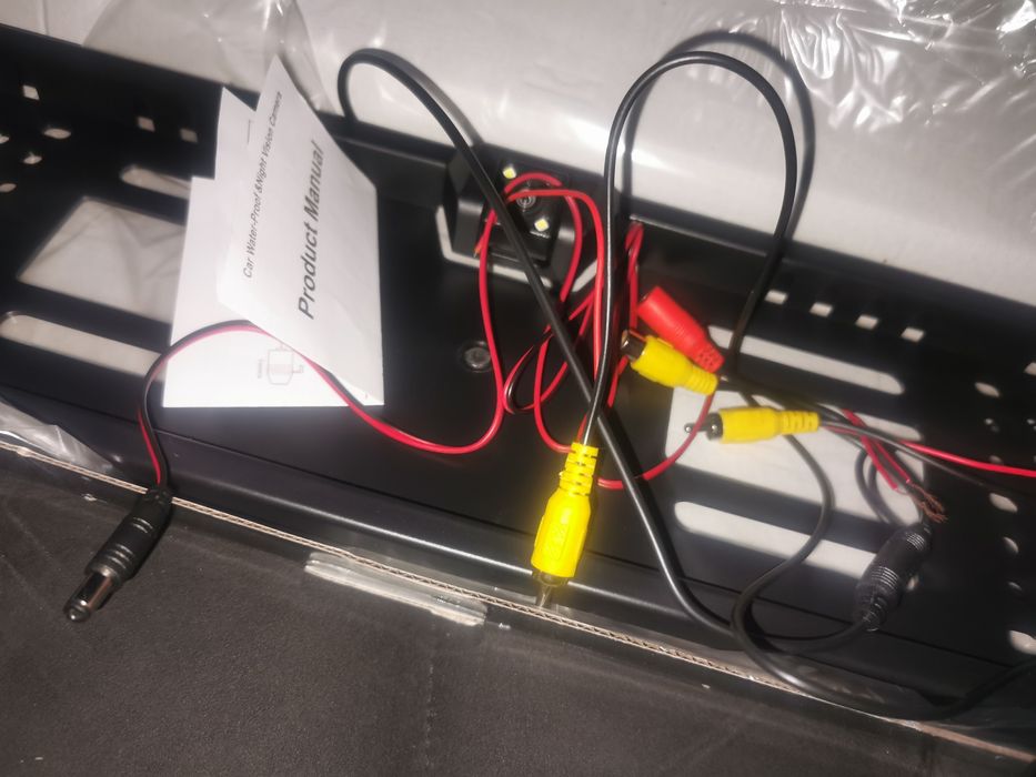 Camera marșarier suport numar