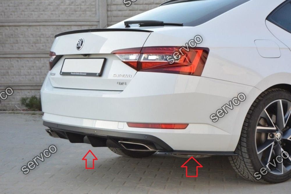 Bodykit tuning sport Skoda Superb MK3 2015- v1 Maxton Design