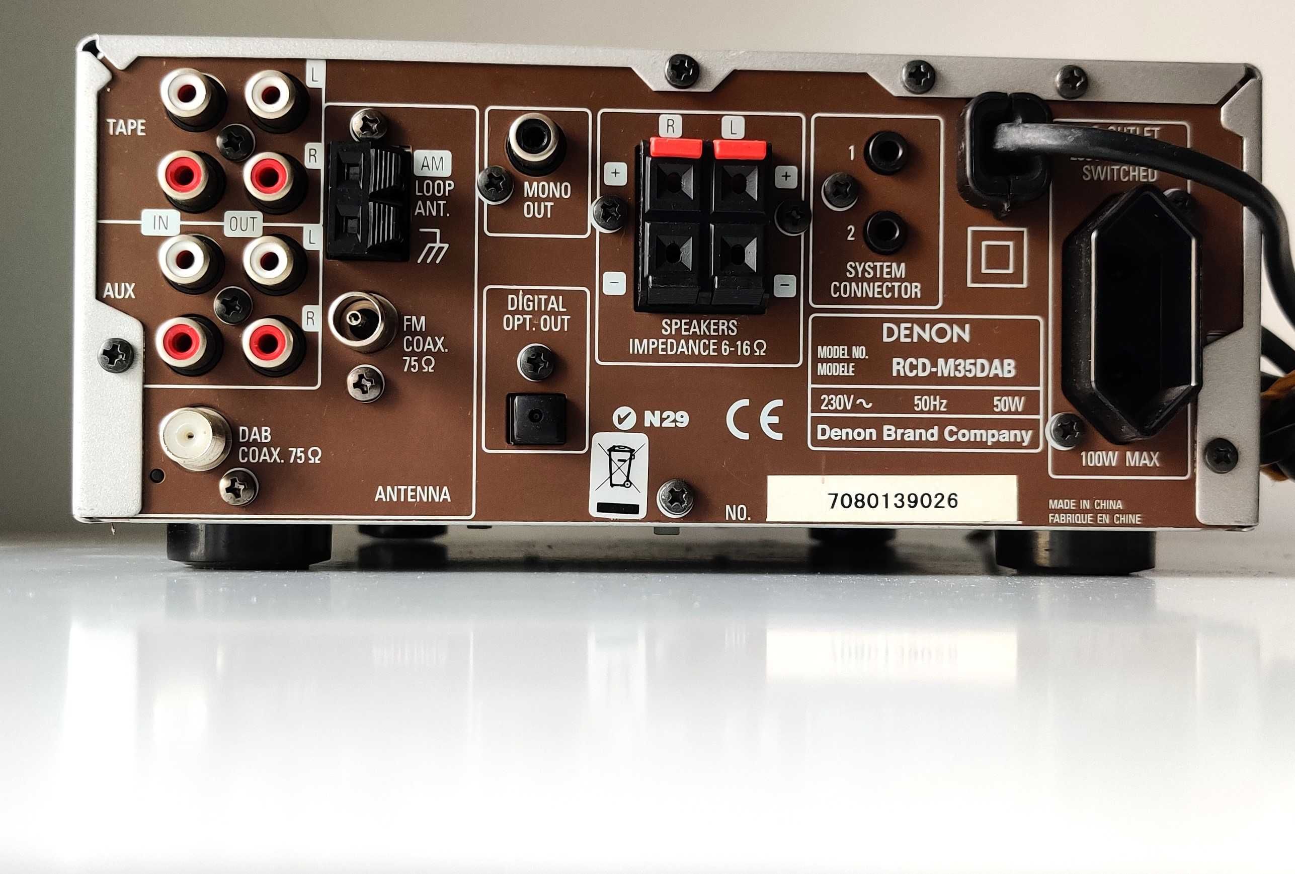 Denon RCD M 35 DAB muzic all in one cd tuner muzica