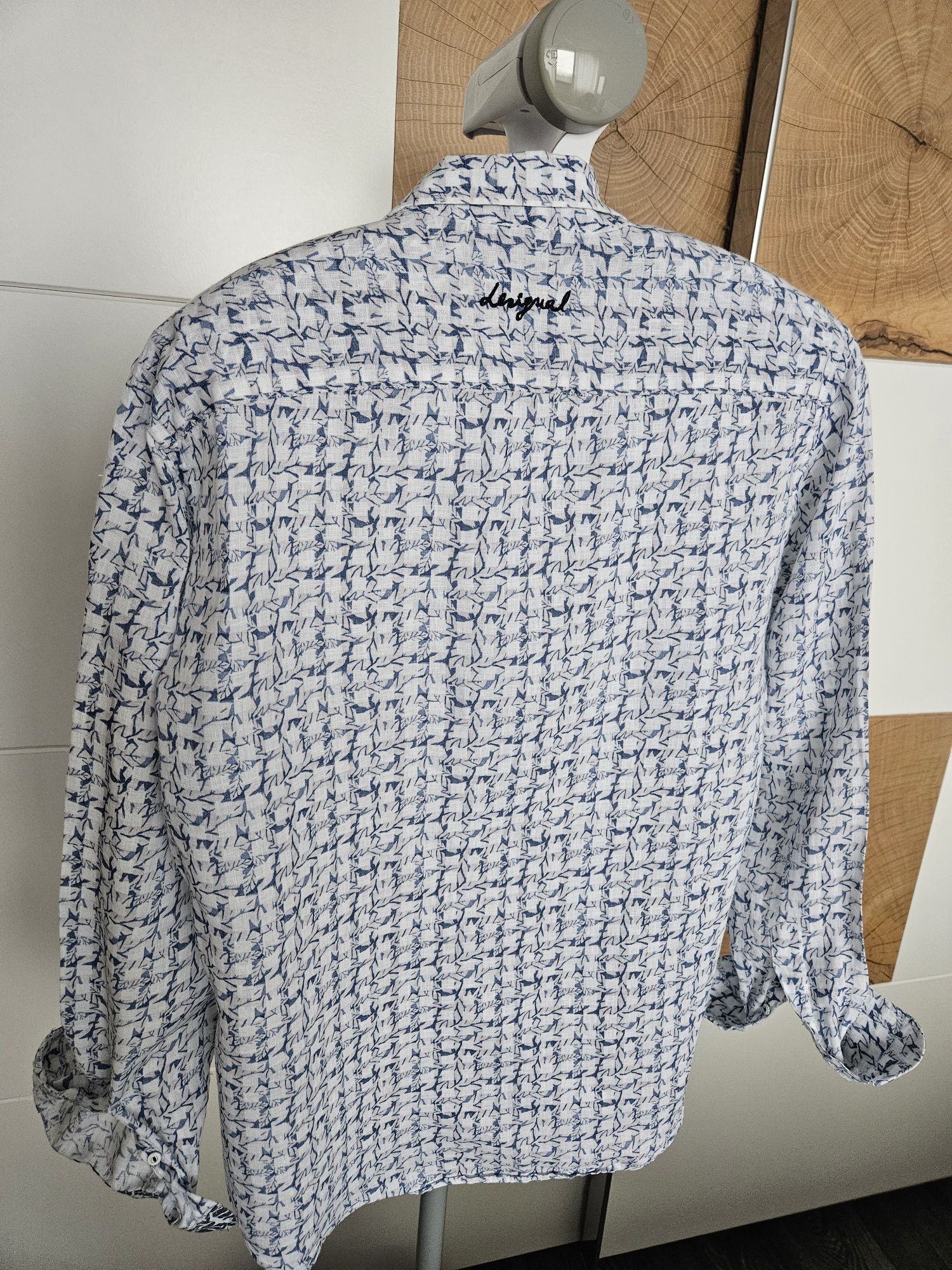 Риза DESIGUAL 100% лен