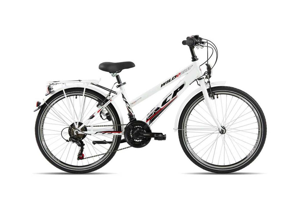 Детски велосипед KCP Wild Cat 24", бял