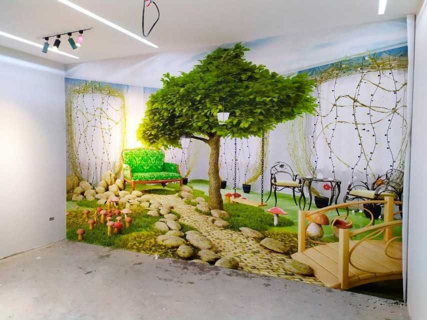 3D обои ва потолоклар сиз хохлаган расимларни печать киламиз !