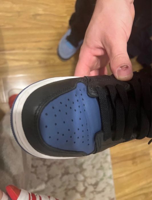 Jordan 1 retro low og black mystic navy