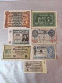 Bancnote vechi Germania,mărci.