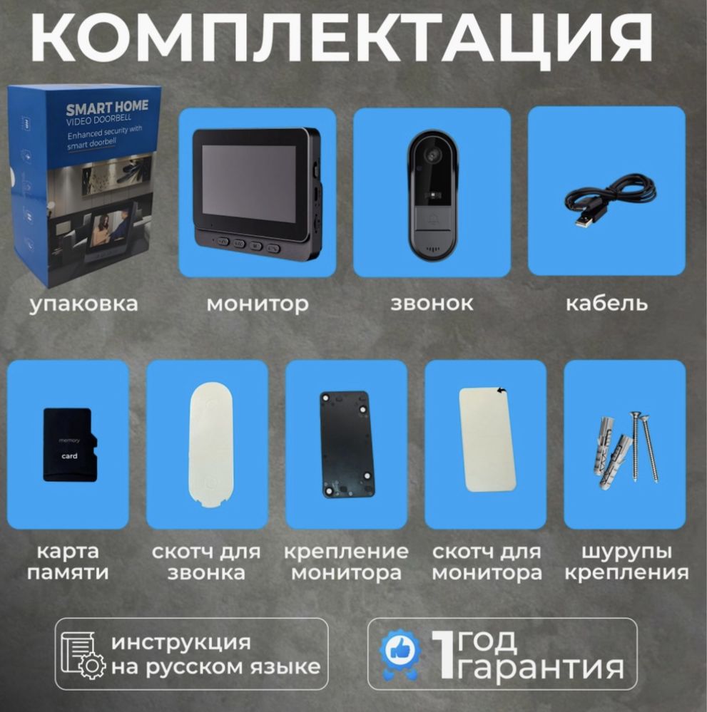 Видеодомофон, который сделает ваш дом еще безопаснее и комфортнее.