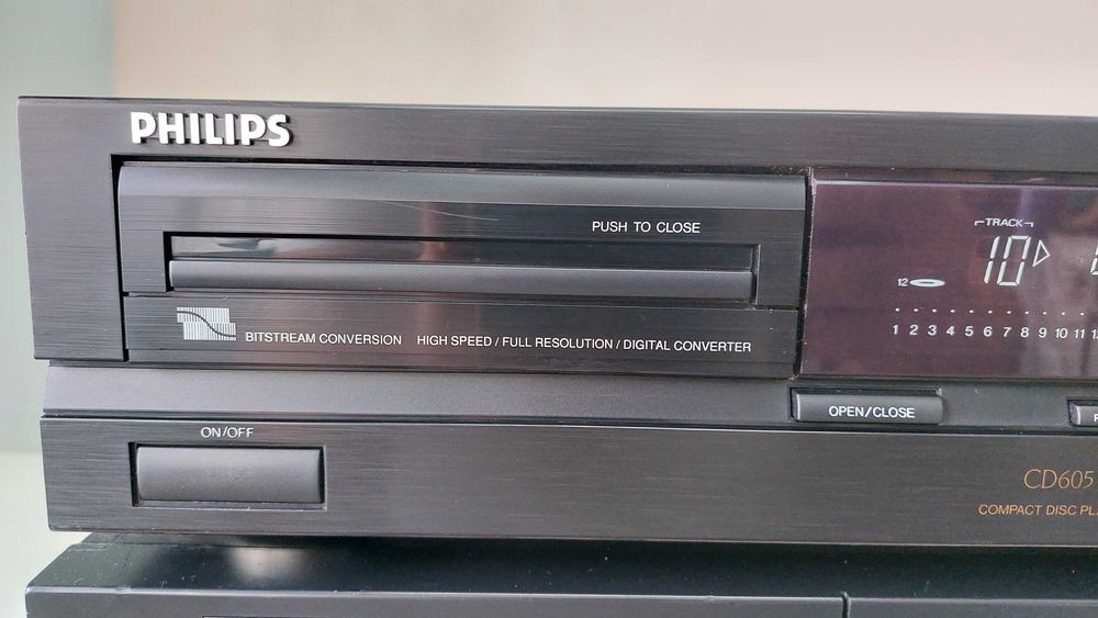 Philips CD 605 muzica la player vintage sunet TOP