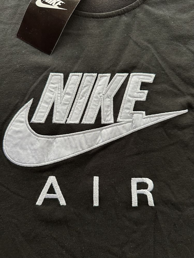 Мъжки,памучен,черен,къс екип Nike Air с карго долнище