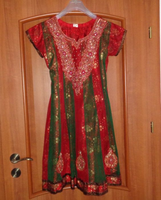 Rochie indiana brodata marimea 38