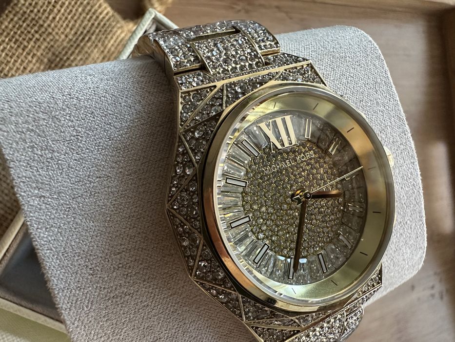 Ceas Michael Kors de dama nou original colectia Lennox full pave