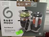Aparat de gatit cu aburi si blender Baby moov nutribaby 5 in 1