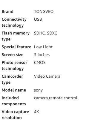 camera web TONGVEO ( 4KWebcam+Mic+Speaker )