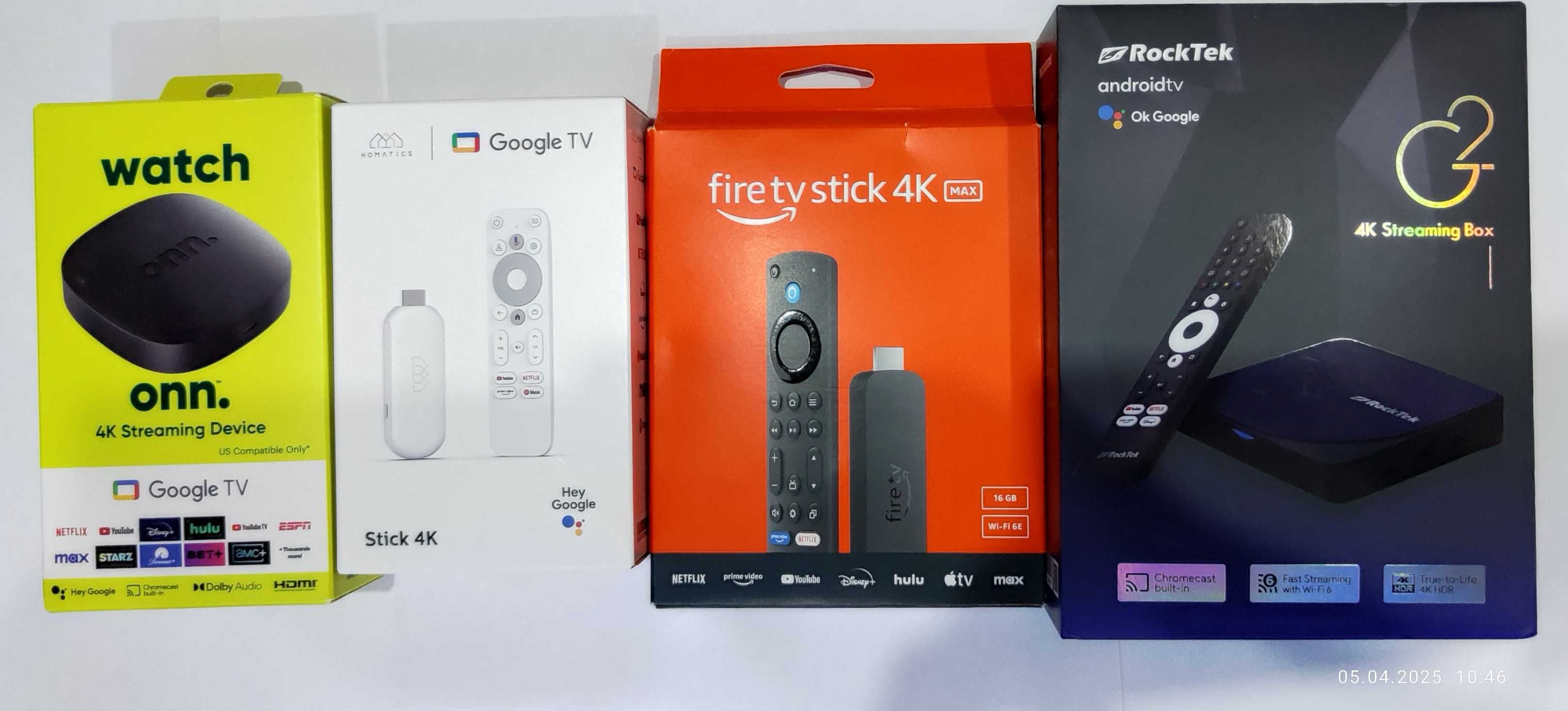 Homatics 4K Stick 2/32 Google TV android 12