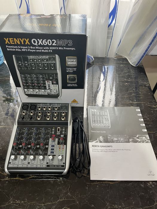 Vand mixer XENYX QX620mp3