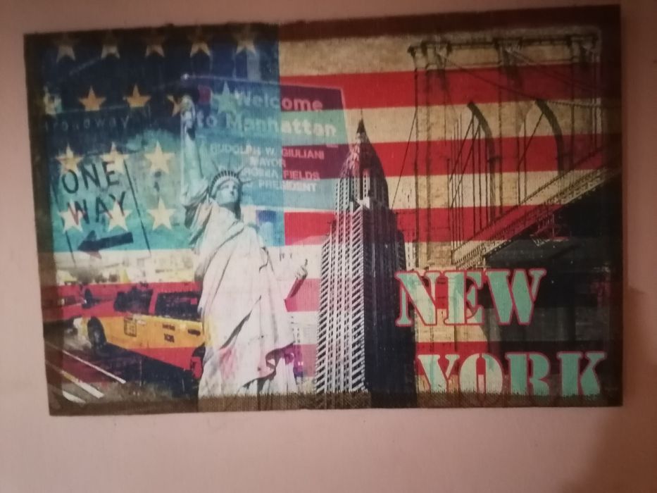 Tablou pânză reclama New York