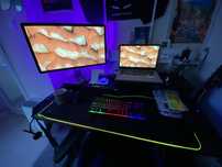 Гейминг бюро LINDHOLM с LED