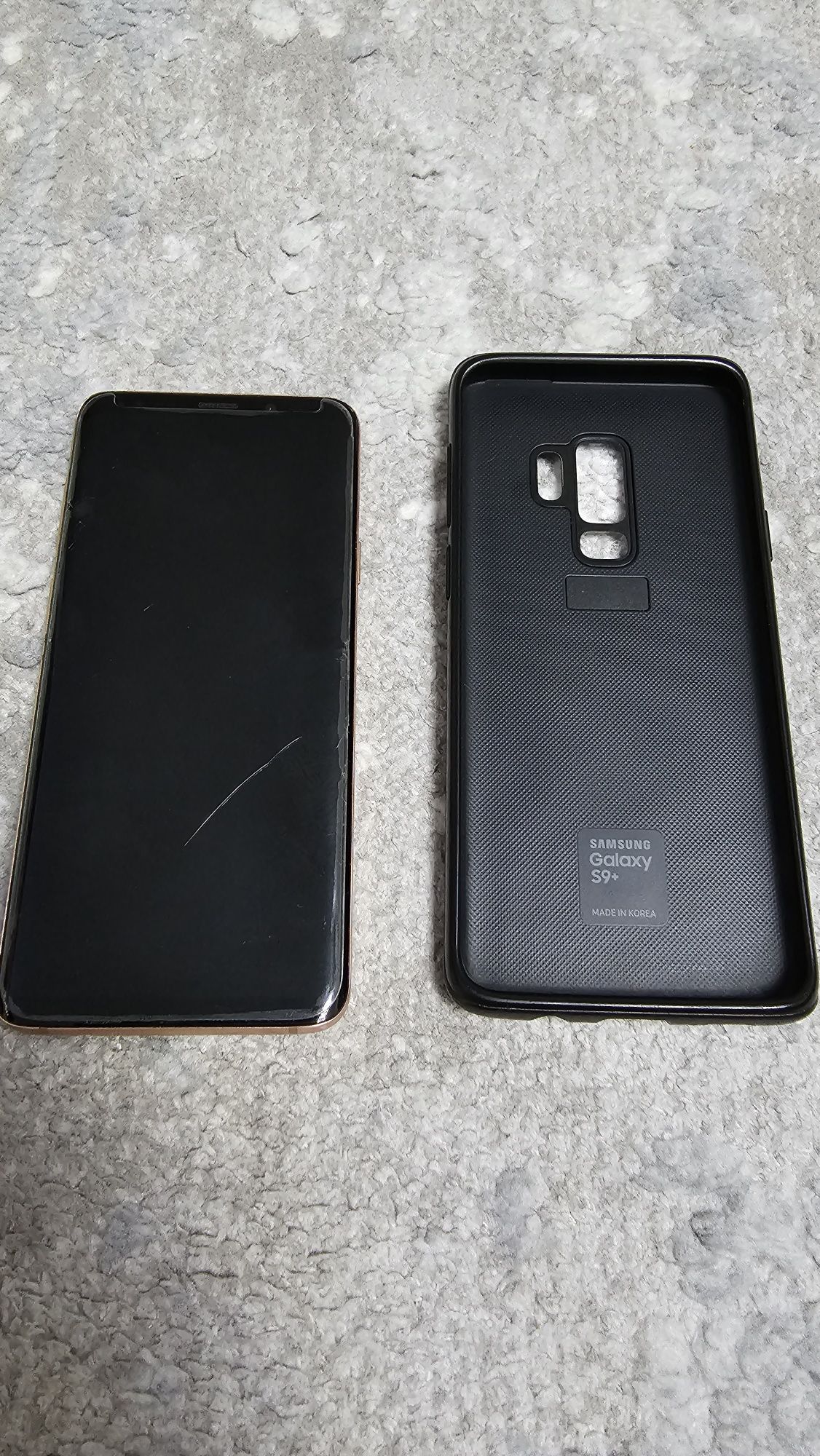 Samsung galaxy s9+ 256 gb + 116 гб (gold)