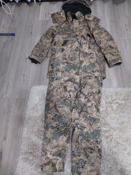 Бушлат ватник и берцы