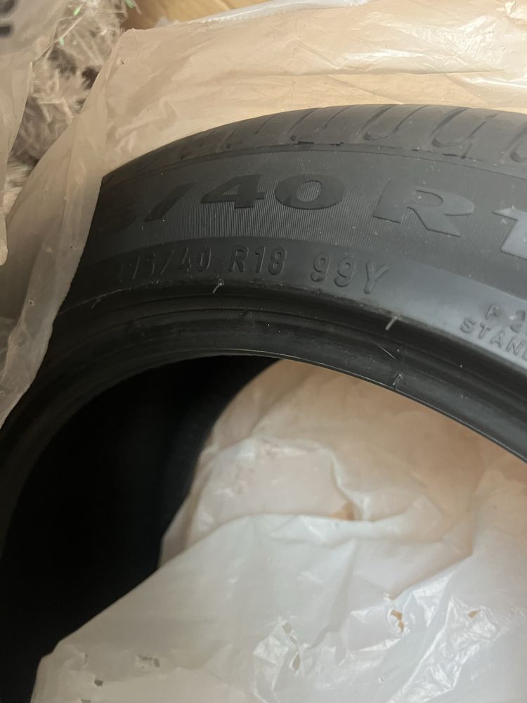 Vand set de 4 cauciucuri pirelli R18 de vara