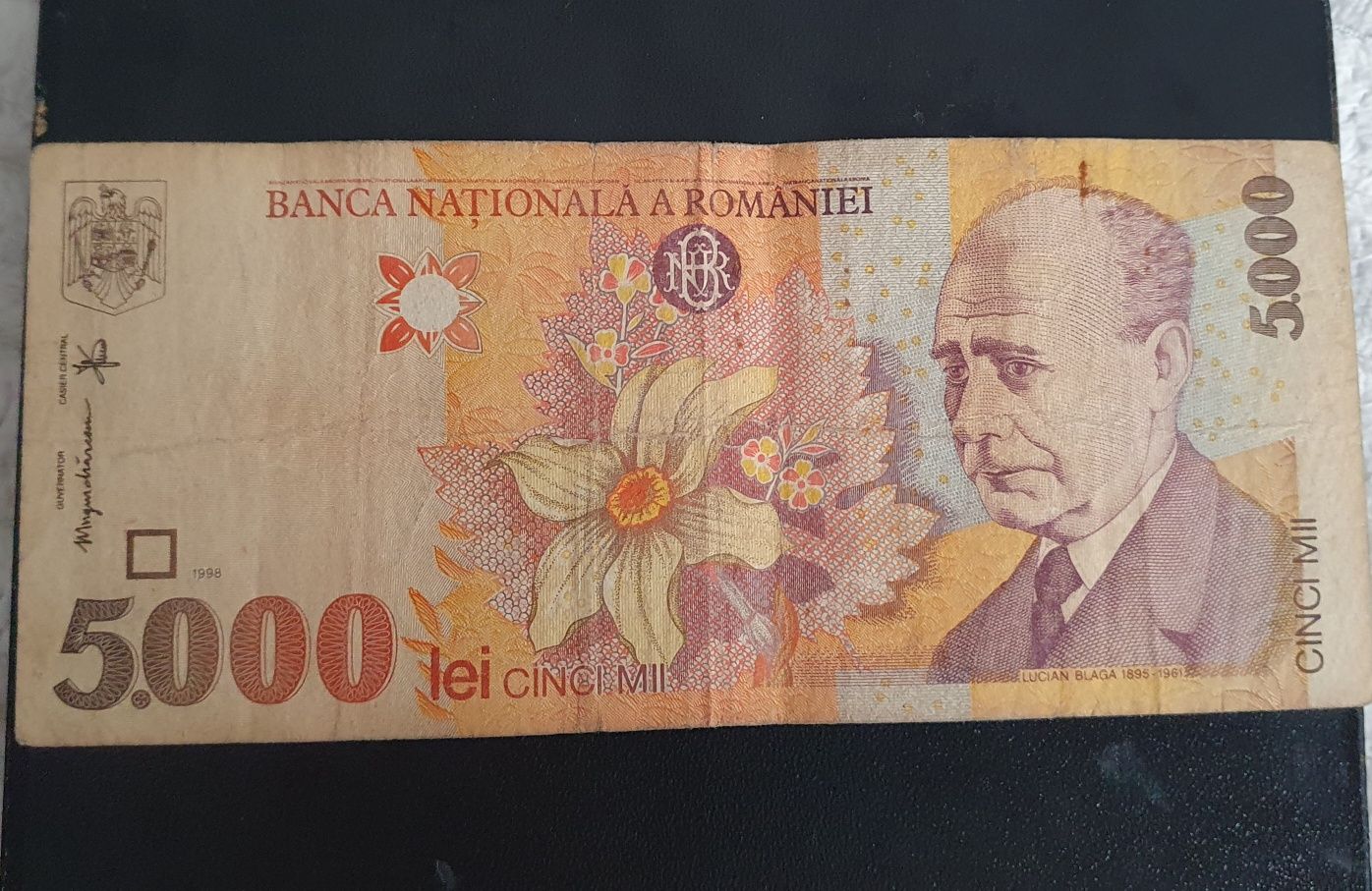 Bancnote 5000 de lei, 1998, serie 002A si 014A