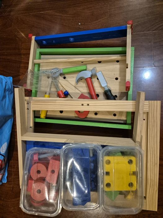 Banc lucru din lemn Lidl  baieti