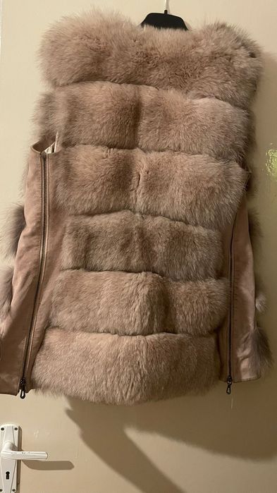 Vand vesta de blana naturala vulpe