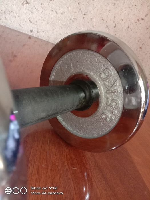 Gantel yangi 6 kg li kimga kerak tel qilila dastavkayam bor