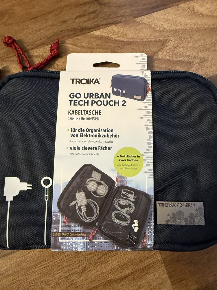 Troika "Business Tech Pouch 2" Geantă pentru cabluri
