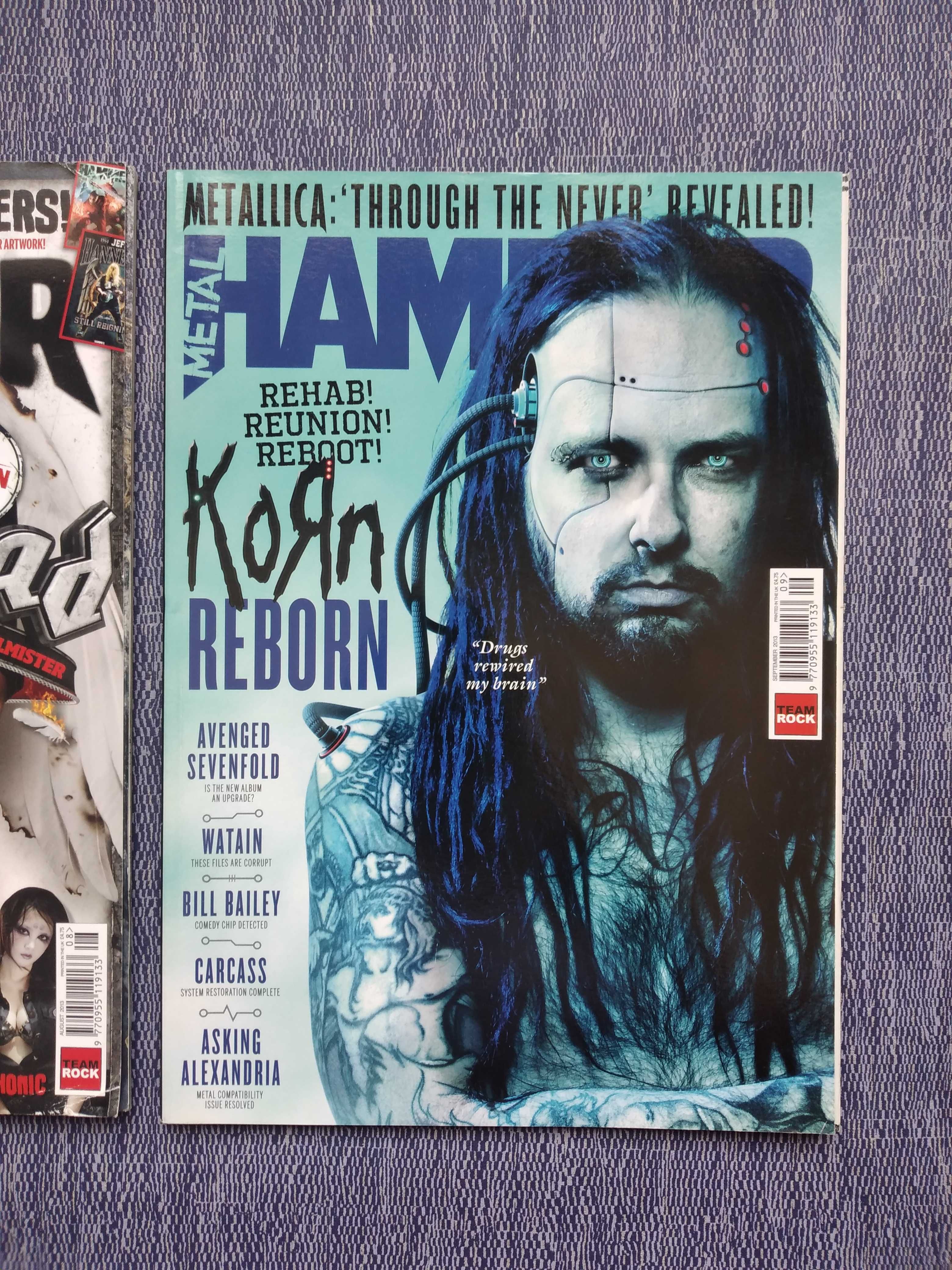 Метал Рок Списания на Английски Език Metal Hammer Magazines Metallica