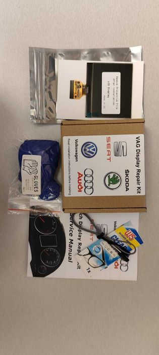 Дисплей километраж VW Audi Skoda Seat Ford full FIS display