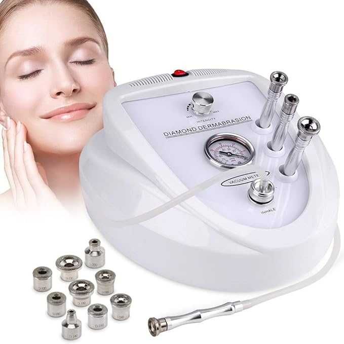 Aparat Profesional Microdermabraziune cu Capete Diamant