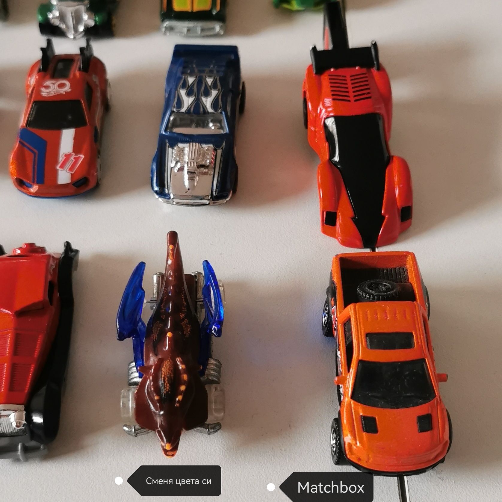 Hot wheels Автовоз и метални колички