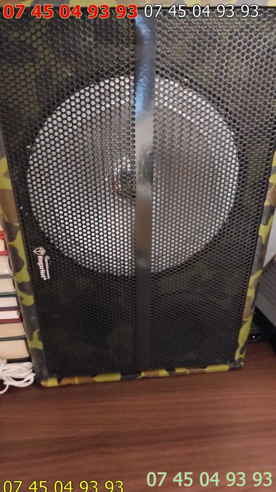 boxa portabila hanson 40x26cm bluetooth usb radio