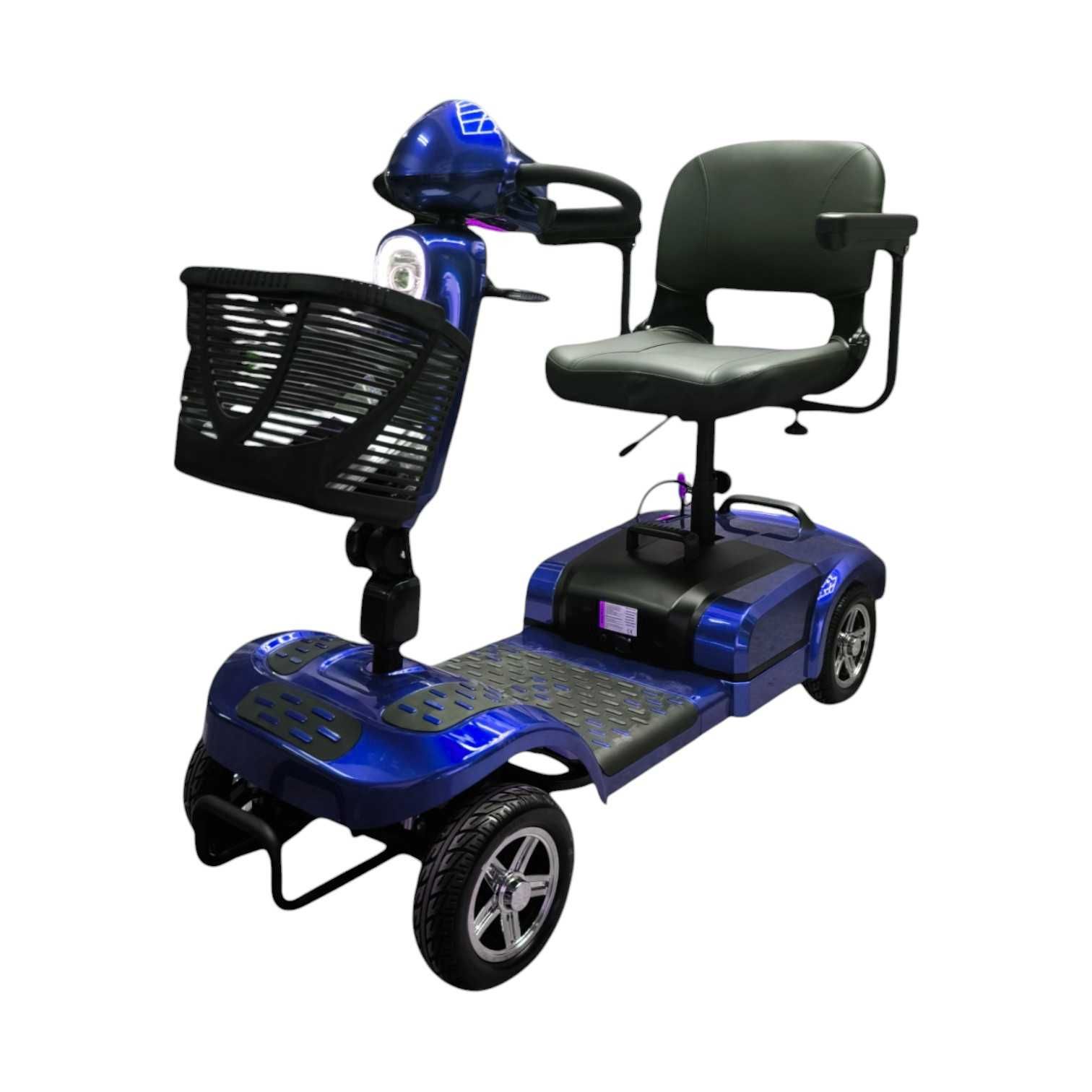 Инвалидна електрическа четириколка MaxElectric BL3 500W Blue