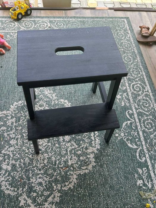 Vand taburet negru BEKVAM Ikea