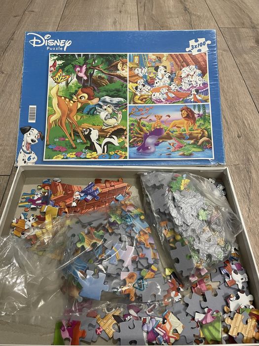Детски пъзели ravensburger & disney
