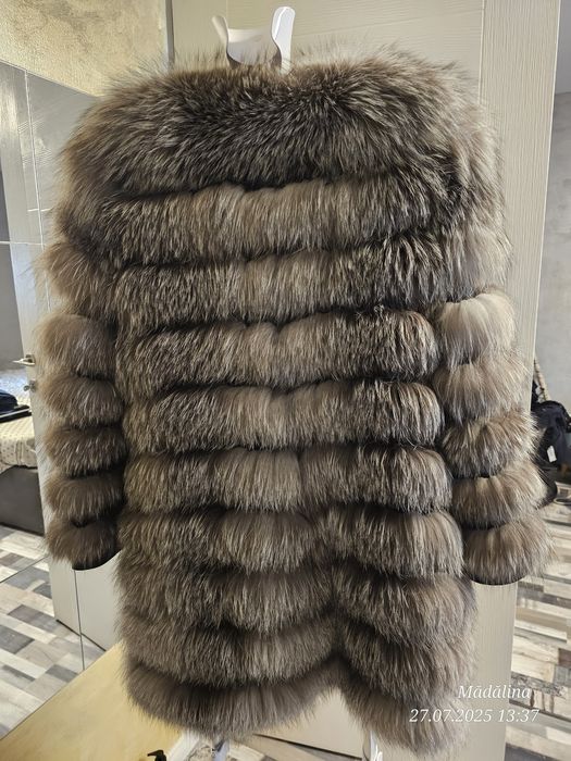 Vând haina blana naturala 6 in 1