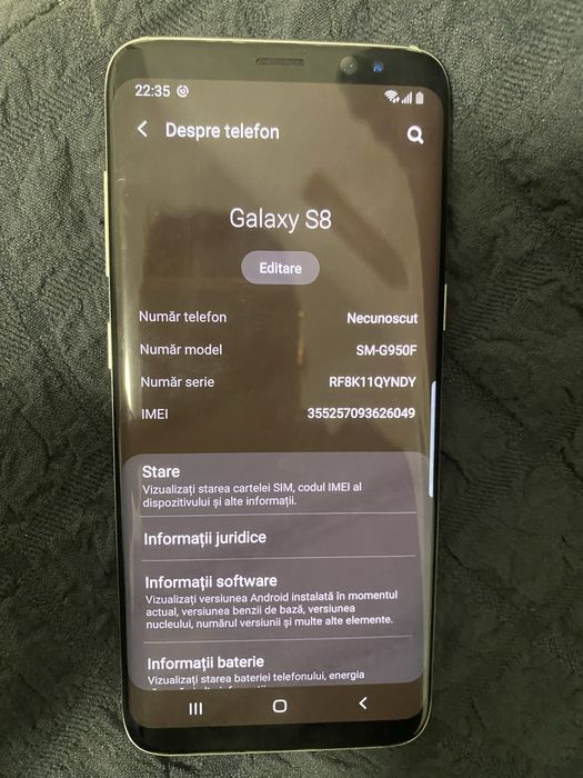 Vand samsung s8 fac si schimb