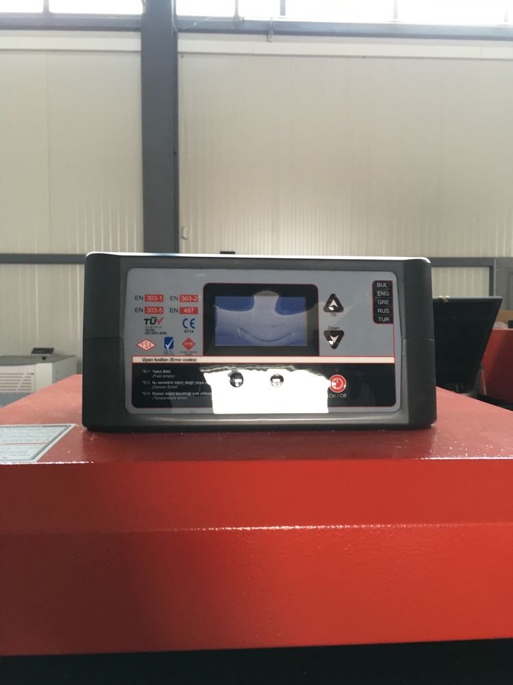 НОВ 35 kw  Комбиниран котел на пелети ,дърва, костилки,  въглища
