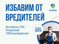 Государственная Лицензия Дезинфекция крыс муравьев клопов ос тараканов