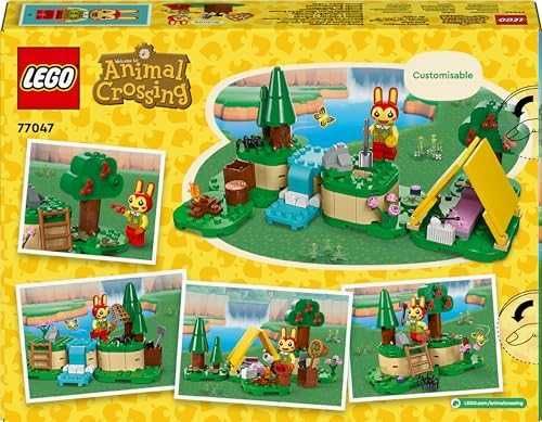 Нов Идеален Подарък  LEGO Animal Crossing с Палатка и Зайче Лего 77047