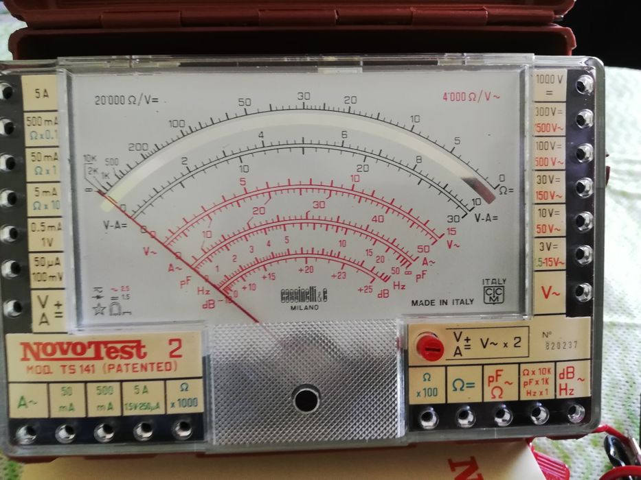 Instrument măsuri electronice analog