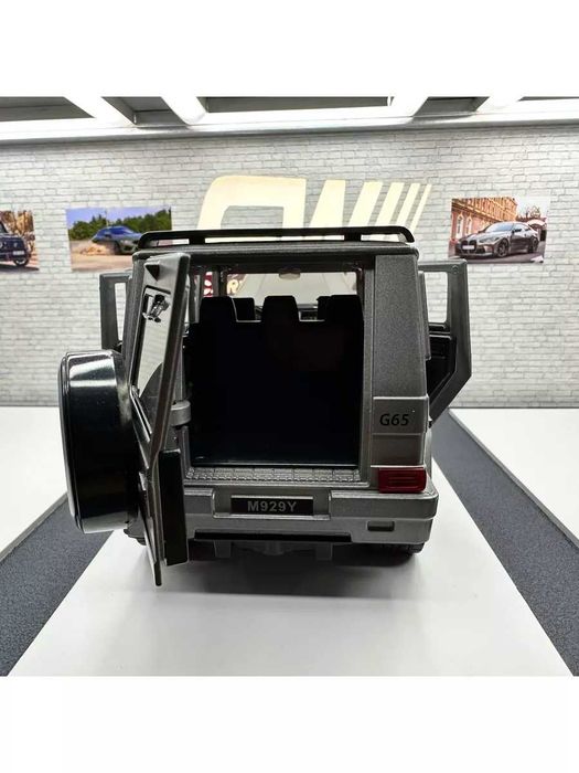 Гелик машинка металлическая Мерседес Гелендваген Брабус G65 игрушка