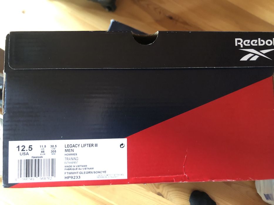 Продавам щангети Reebok Legacy Lifter III и Lifter PR III