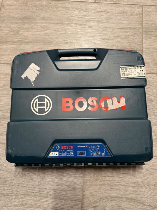KIT Bosch Professional GDR 18V-200 + GSB 18V-45 - sigilat