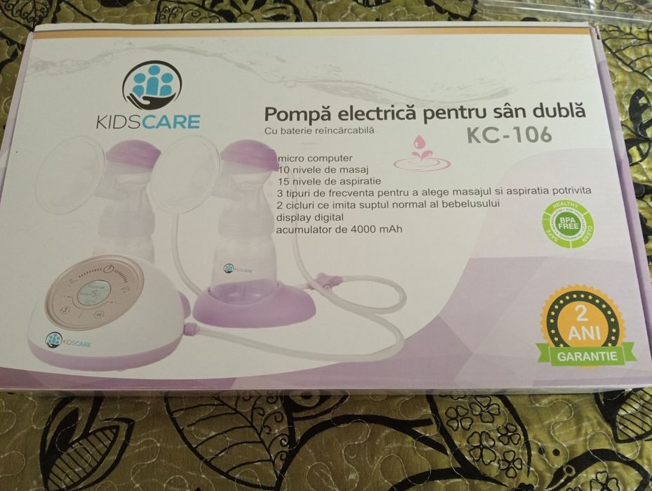 Pompa electrică procurată în februarie,folosită o lună,în garanție